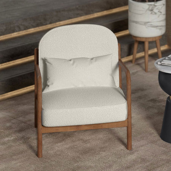 Fani Boucle Accent Chair