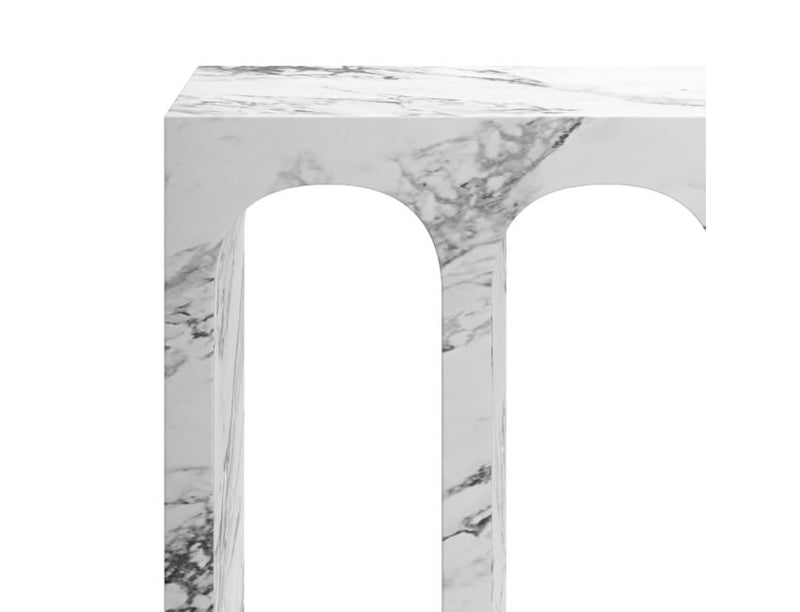 Atticus Bulgari White Grand Console Table