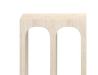 Atticus Travertine Grade Grand Console Table